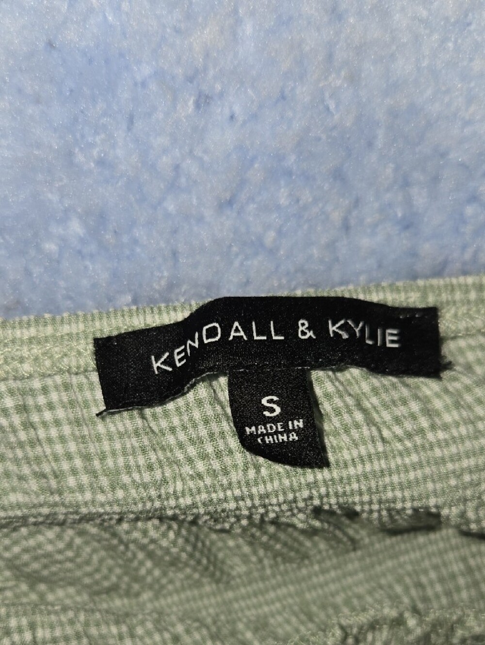 Smocked Sage Green Tie-Strap Tank Top - Picture 5 of 10
